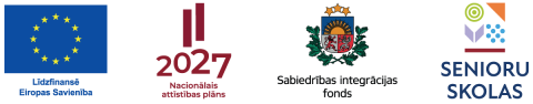 Projekta logo rinda. Visi.
